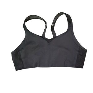 BROOKS Dare Crossback Run Bra Black High Impact Support Size 36C